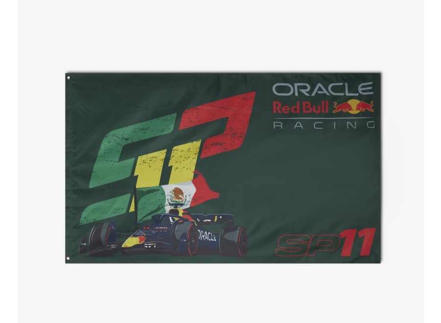 Red Bull Racing Sergio Perez Flag 2024