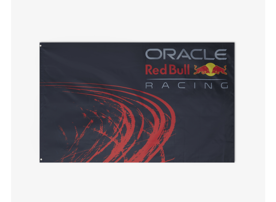 Flagge des Red Bull Racing Teams 2024
