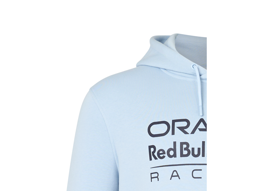 Red Bull Racing Logo Hoody Hellblau 2024