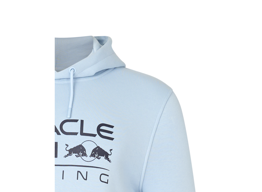 Red Bull Racing Logo Hoody Lichtblauw 2024