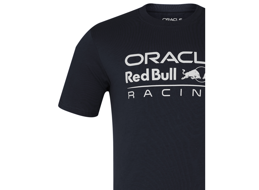 Red Bull Racing Logo Shirt Blau 2024
