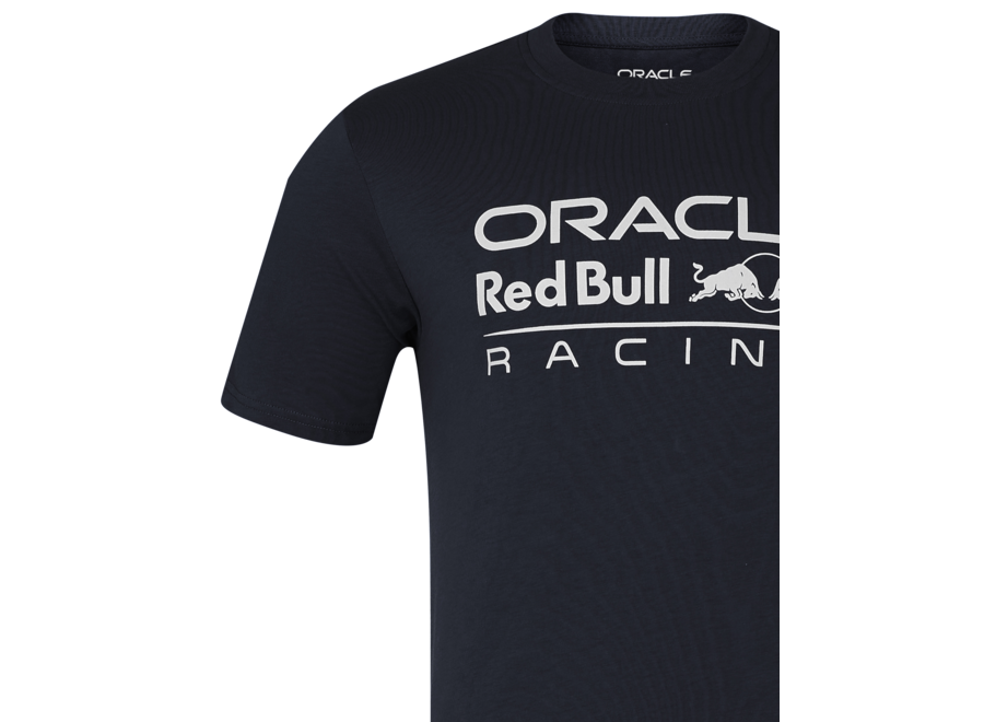 Red Bull Racing Logo Shirt Blue 2024