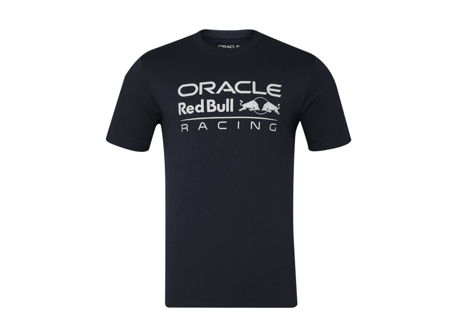 Red Bull Racing Logo Shirt Blauw 2024