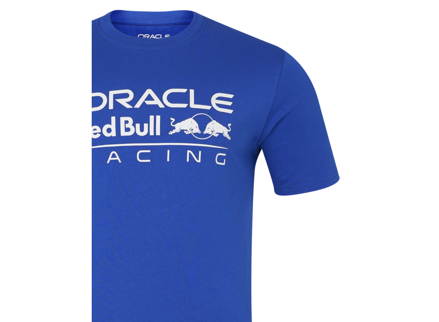 Red Bull Racing Logo Shirt Royal Blue 2024