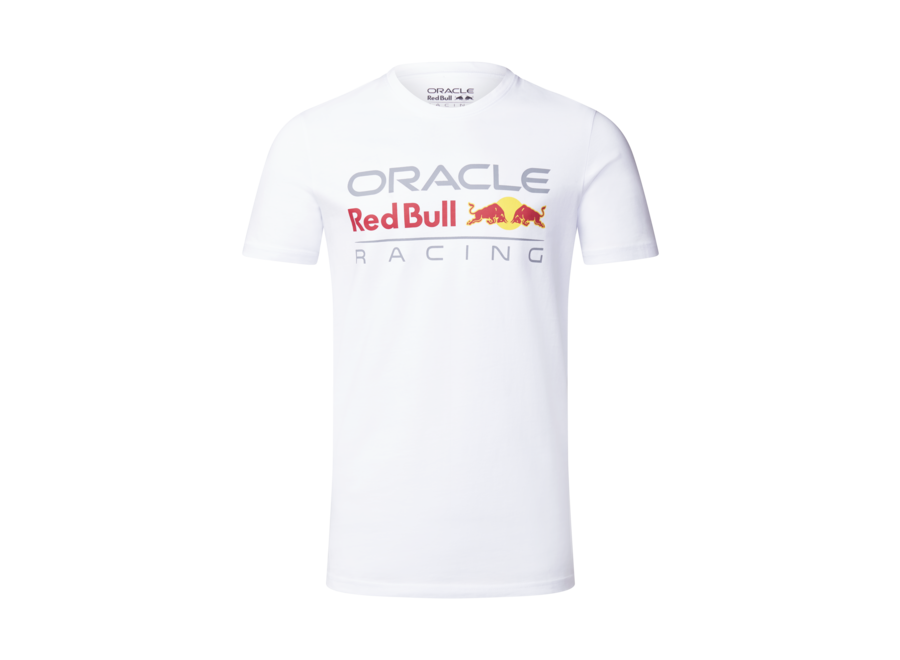 Red Bull Racing Logo Shirt White 2024