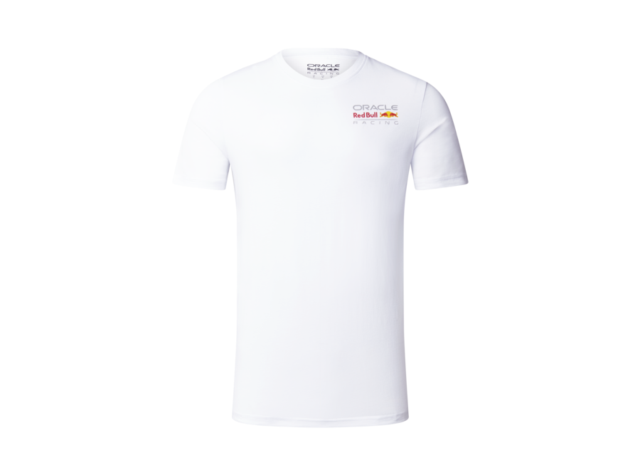 Red Bull Racing Small Logo Shirt White 2024