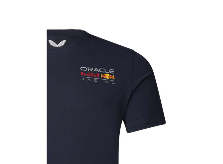 Red Bull Racing Small Logo Shirt Blue