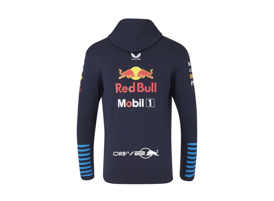 Red Bull Racing Teamline Hoody mit Reißverschluss 2024