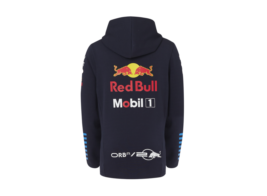 Red Bull Racing Teamline Kids Hoody met Rits 2024