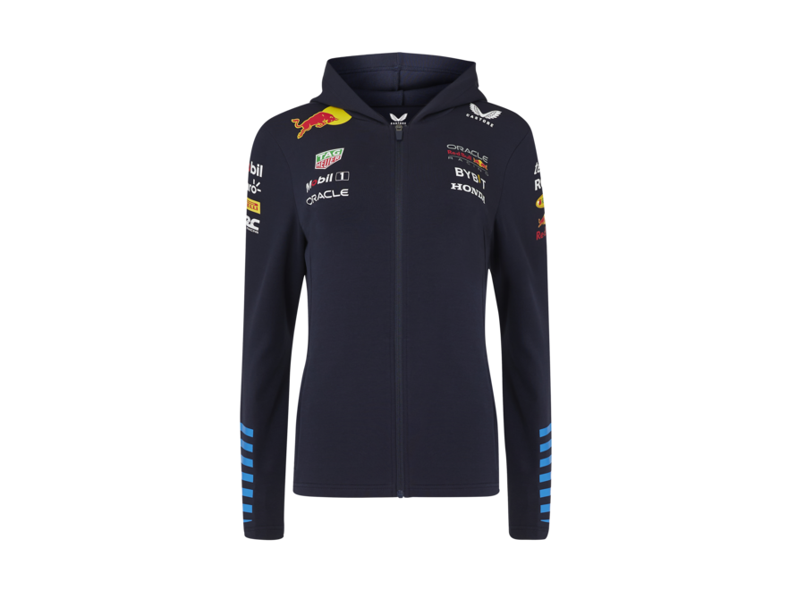 Red Bull Racing Dames Hoody met Rits 2024