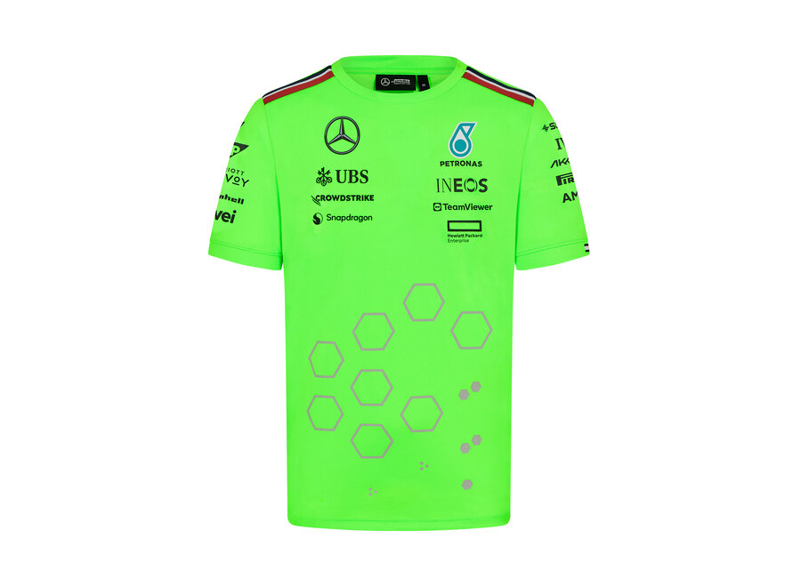 Mercedes Teamline Shirt Green 2024