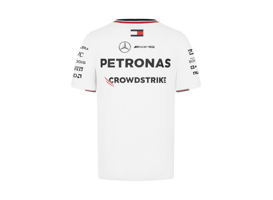 Mercedes Teamline Shirt Wit 2024