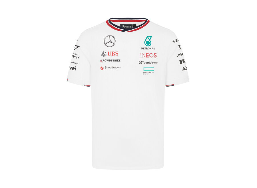 Mercedes Teamline Shirt White 2024