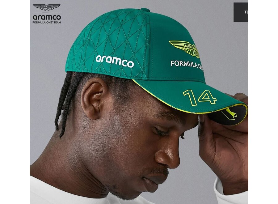Aston Martin Alonso Cap Green