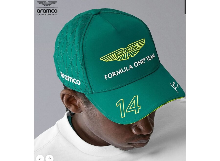 Aston Martin Alonso Cap Groen 2024