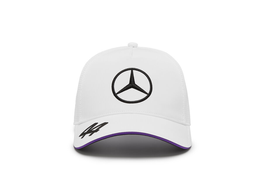 Mercedes Lewis Hamilton Trucker Cap White 2024