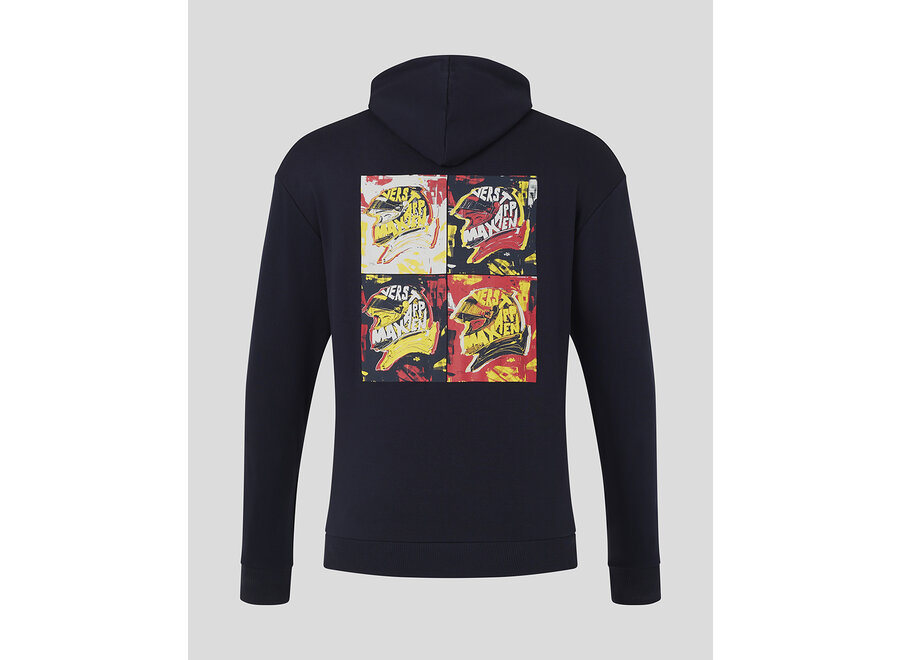 Max Verstappen Pop Art Hoody Blauw 2024