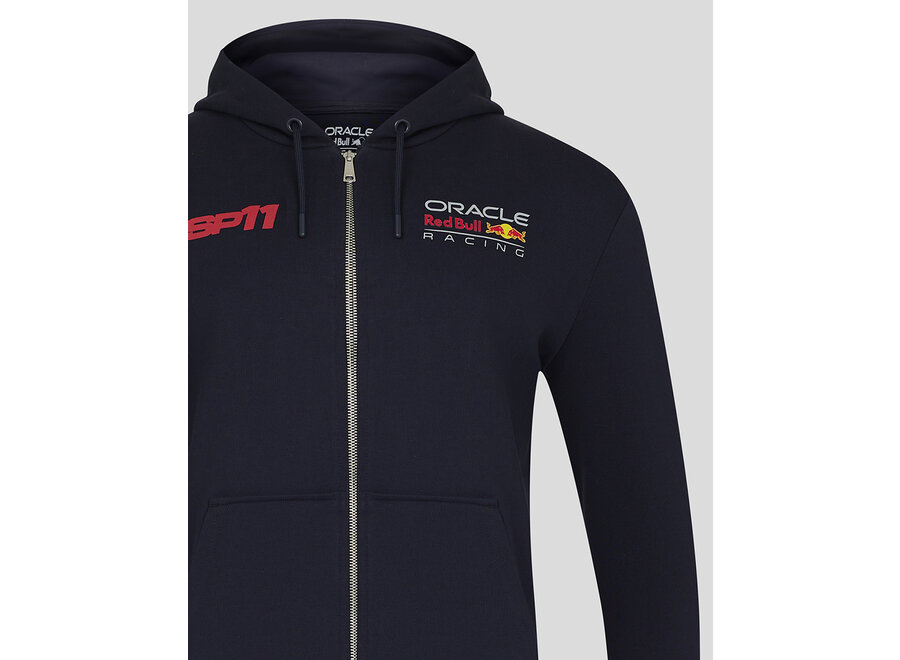 Sergio Perez Race Car Hoody met Rits 2024