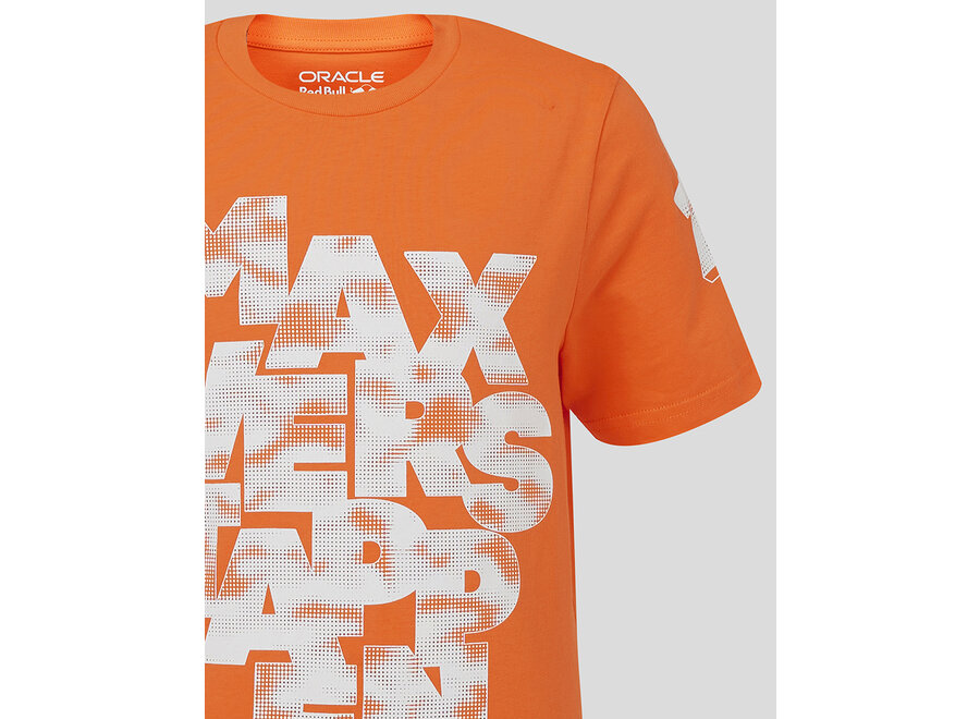 Max Verstappen Orange Kindershirt 2024