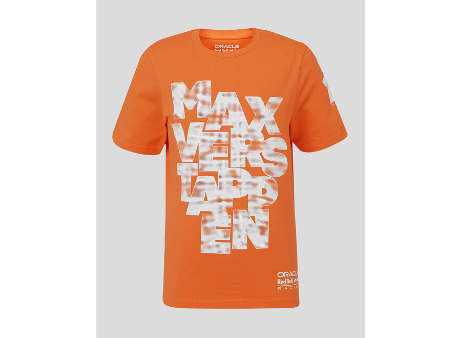 Max Verstappen Orange Kids Shirt