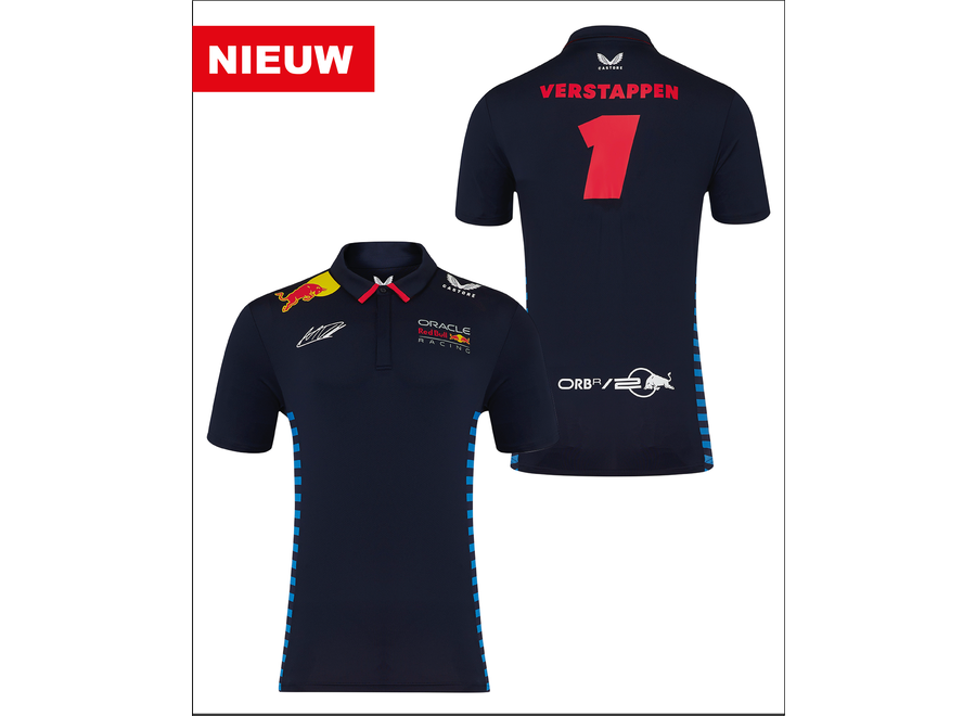 Red Bull Racing Max Verstappen Kids Polo 2024