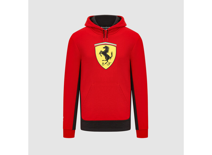 Ferrari Logo Hoody Red