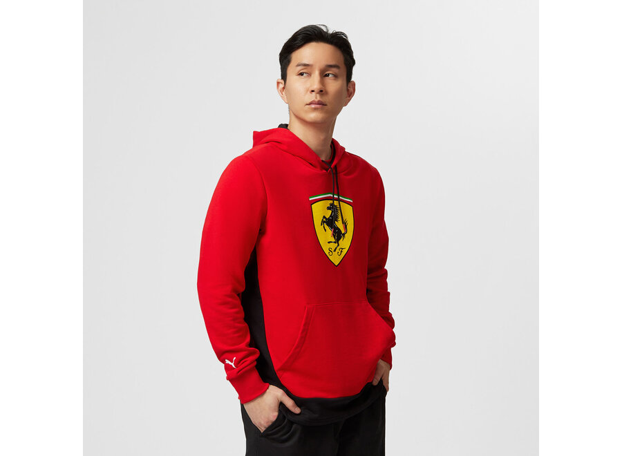 Ferrari Logo Hoody Rot 2024