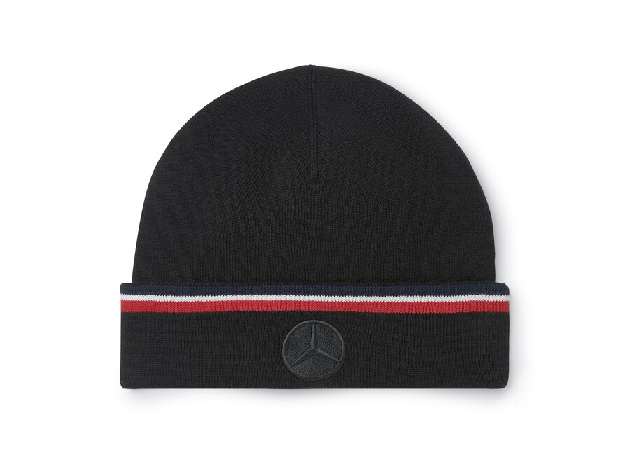 Mercedes Team Beanie Zwart 2024