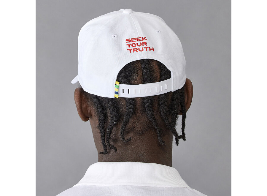 Senna Logo Cap Wit Rood