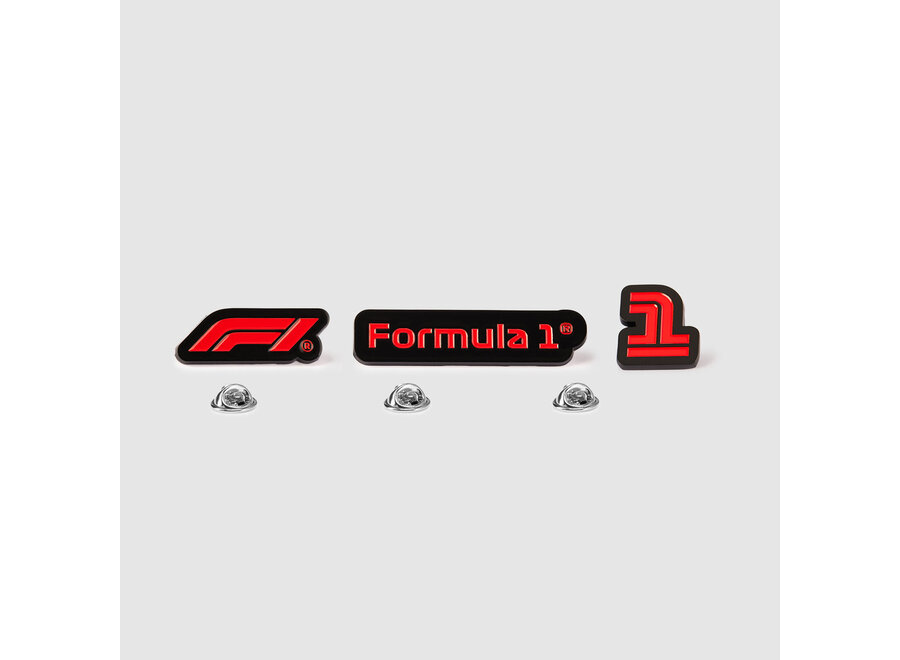 Formule 1 Pin Badge Set