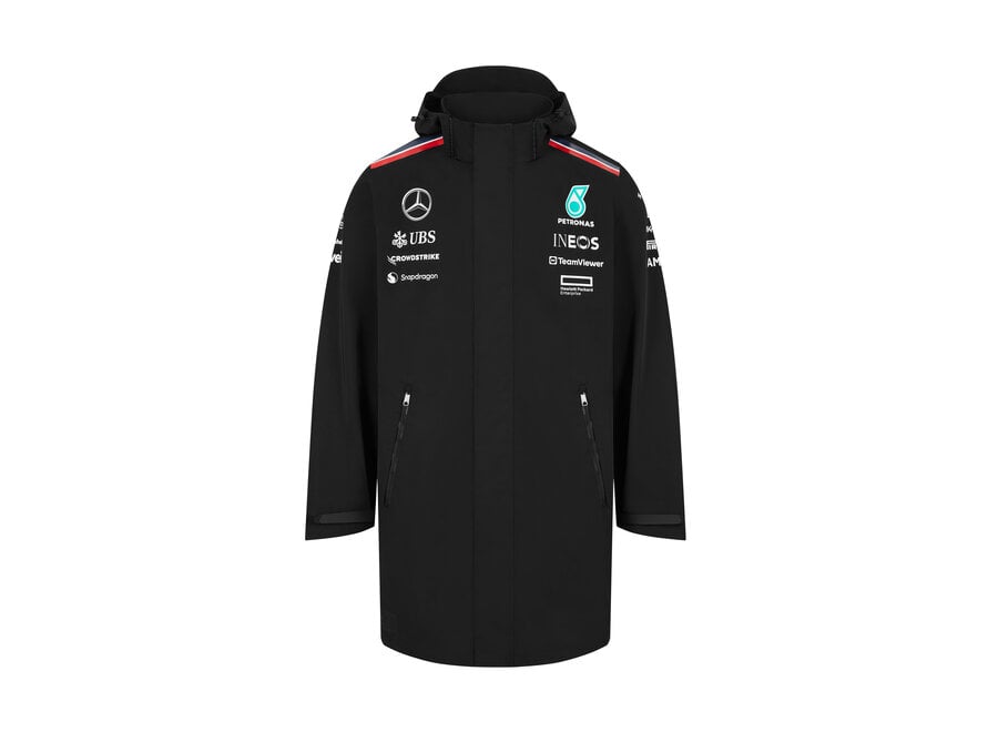 Mercedes Teamline Rainjacket 2024