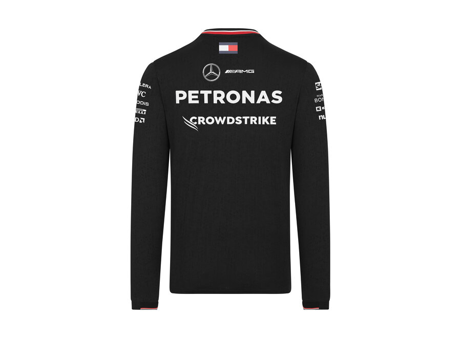 Mercedes Longsleeve Shirt Black 2024