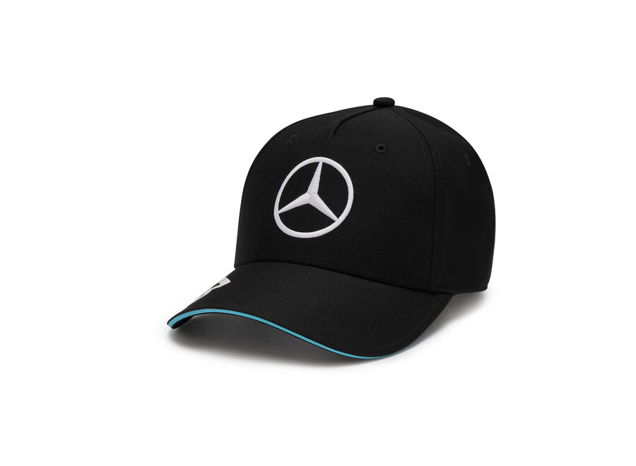 Mercedes George Russel Cap Zwart 2024