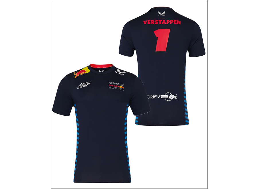 Oracle Red Bull Racing Max Verstappen Womens Shirt 2024