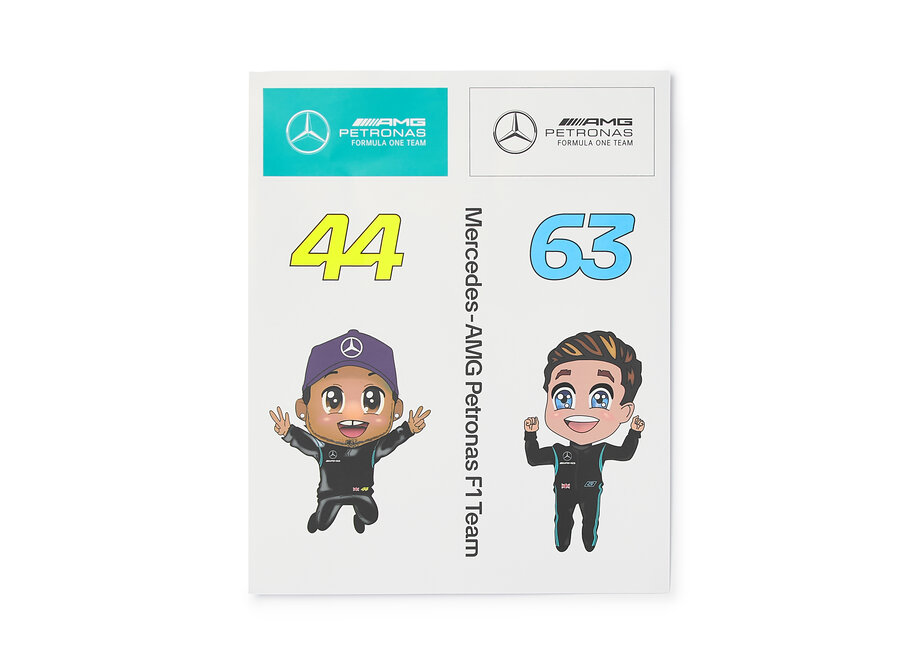 Mercedes Stickers 2024