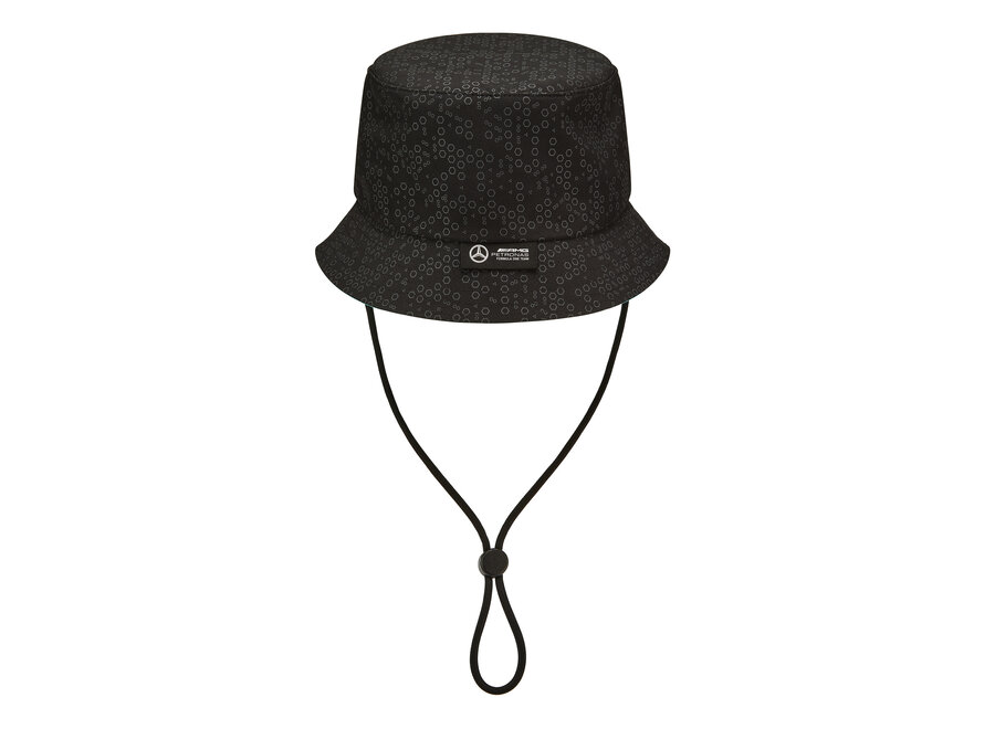 Mercedes Bucket Hat Black 2024