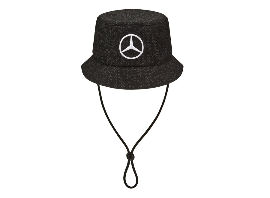 Mercedes Bucket Hat Black 2024