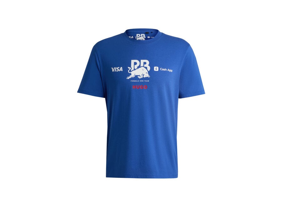Daniel Ricciardo 03 T-shirt Blauw Visa Cash App F1 Team