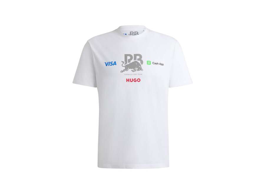 Daniel Ricciardo 03 T-shirt White Visa Cash App F1 Team
