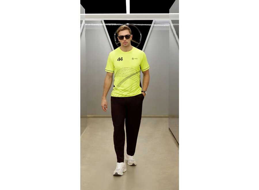Mercedes Lewis Hamilton Shirt Neon
