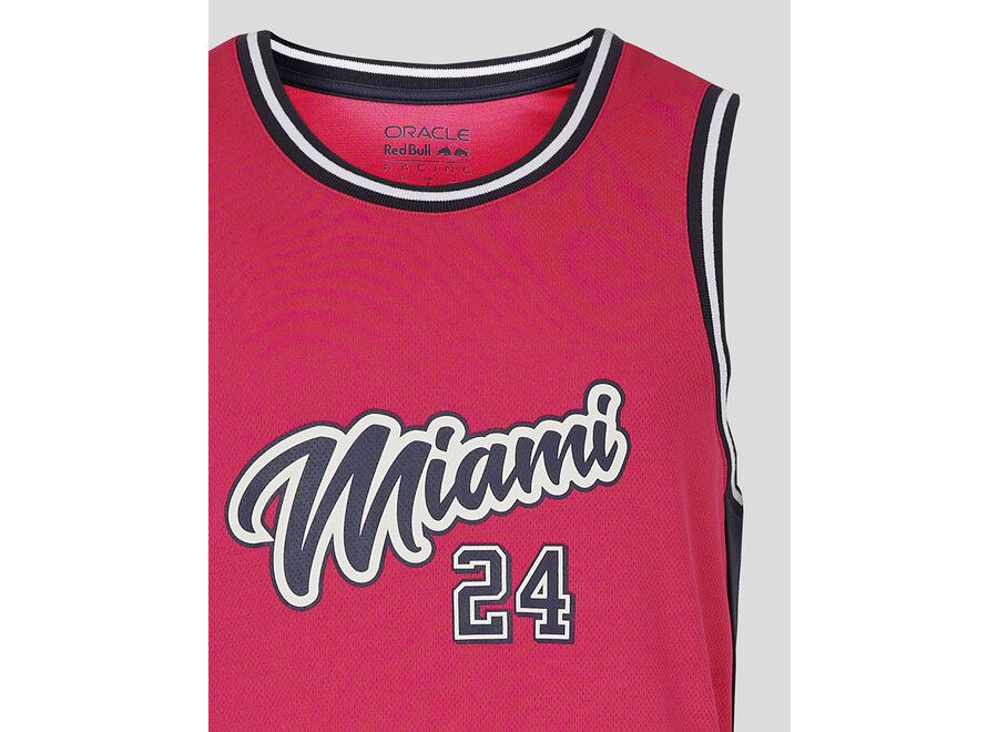 Oracle Red Bull Racing Special Edition Miami Basketbal Shirt 2024