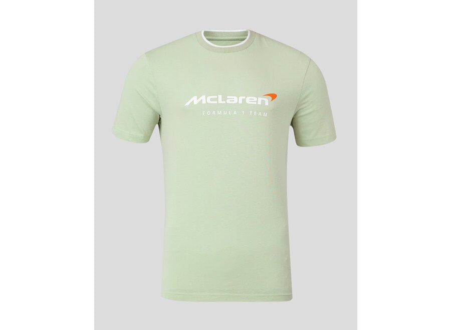 McLaren Logo Shirt Smoke Green 2024