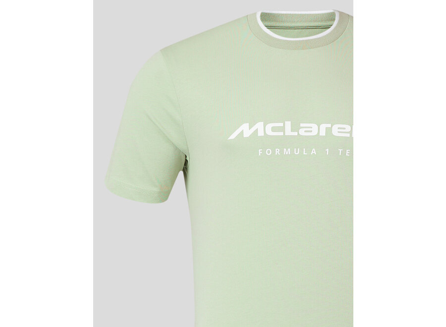 McLaren Logo Shirt Smoke Green 2024