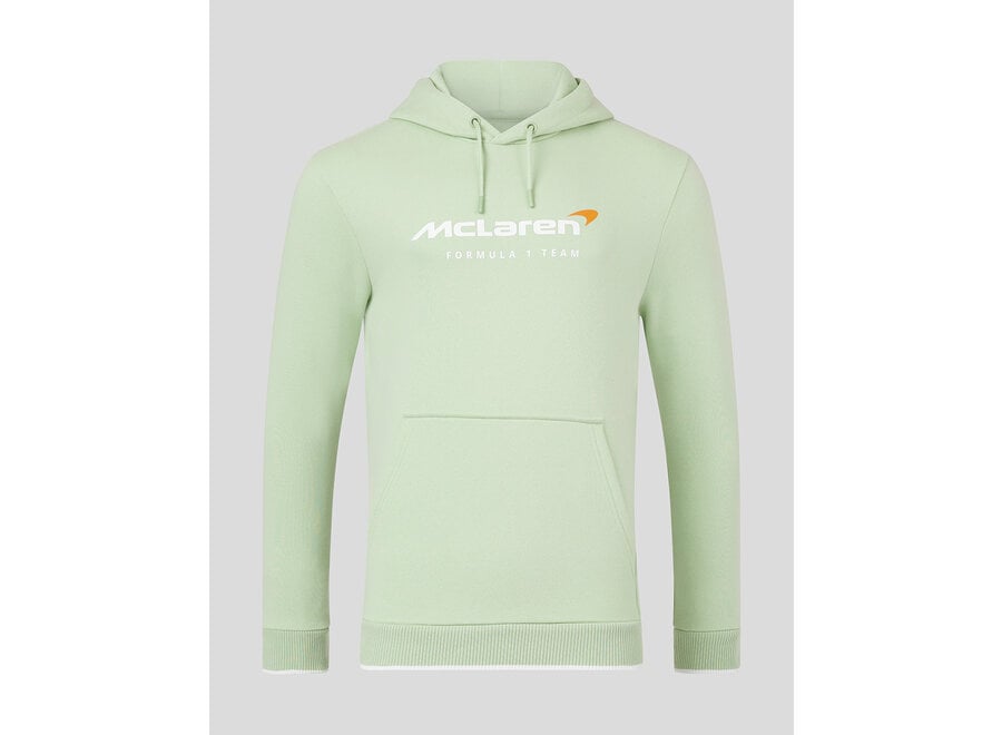 McLaren Logo Hoody Smoke Green 2024