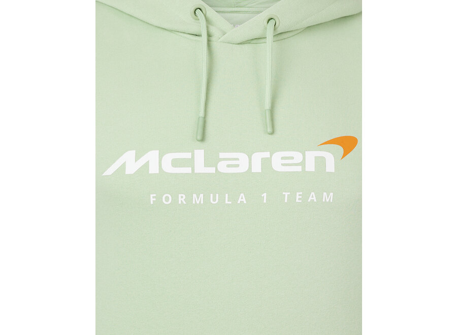 McLaren Logo Hoody Smoke Green 2024