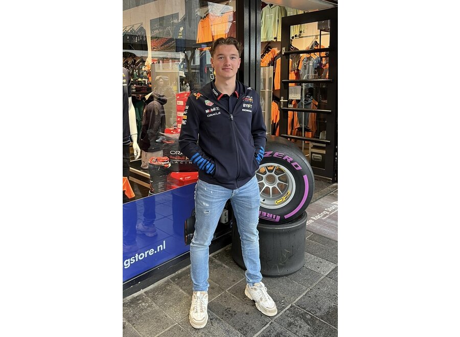 Red Bull Racing Teamline Hoody met Rits 2024