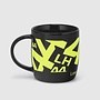 Lewis Hamilton Mug #44 Zwart Neon