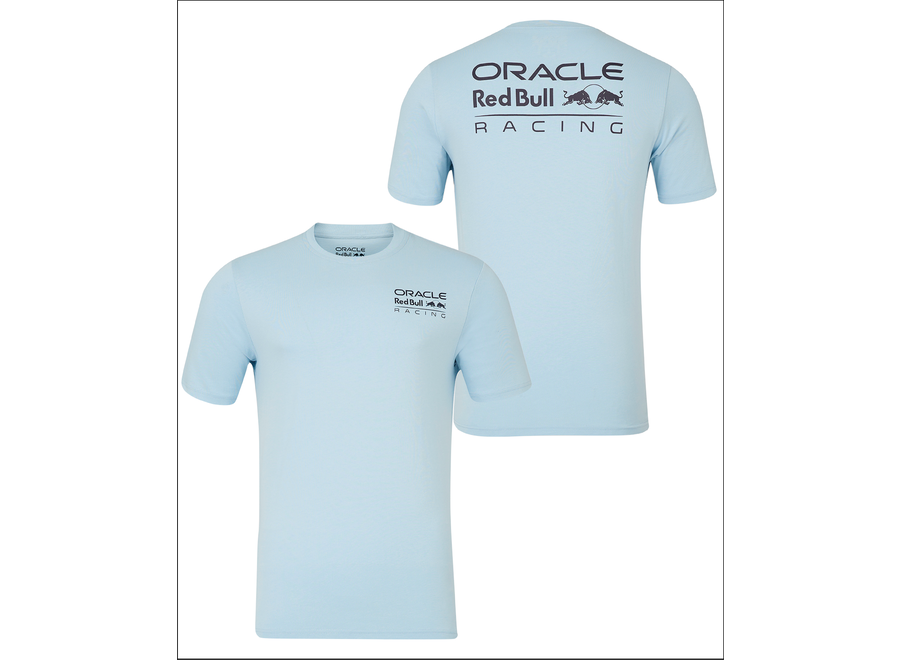 Red Bull Racing Small Logo Shirt Dream Blue