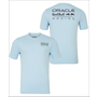 Red Bull Racing T-Shirt mit kleinem Logo Hellblau 2024