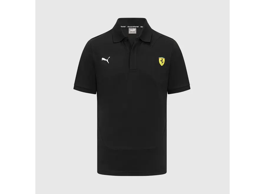 Ferrari Classic Polo Black